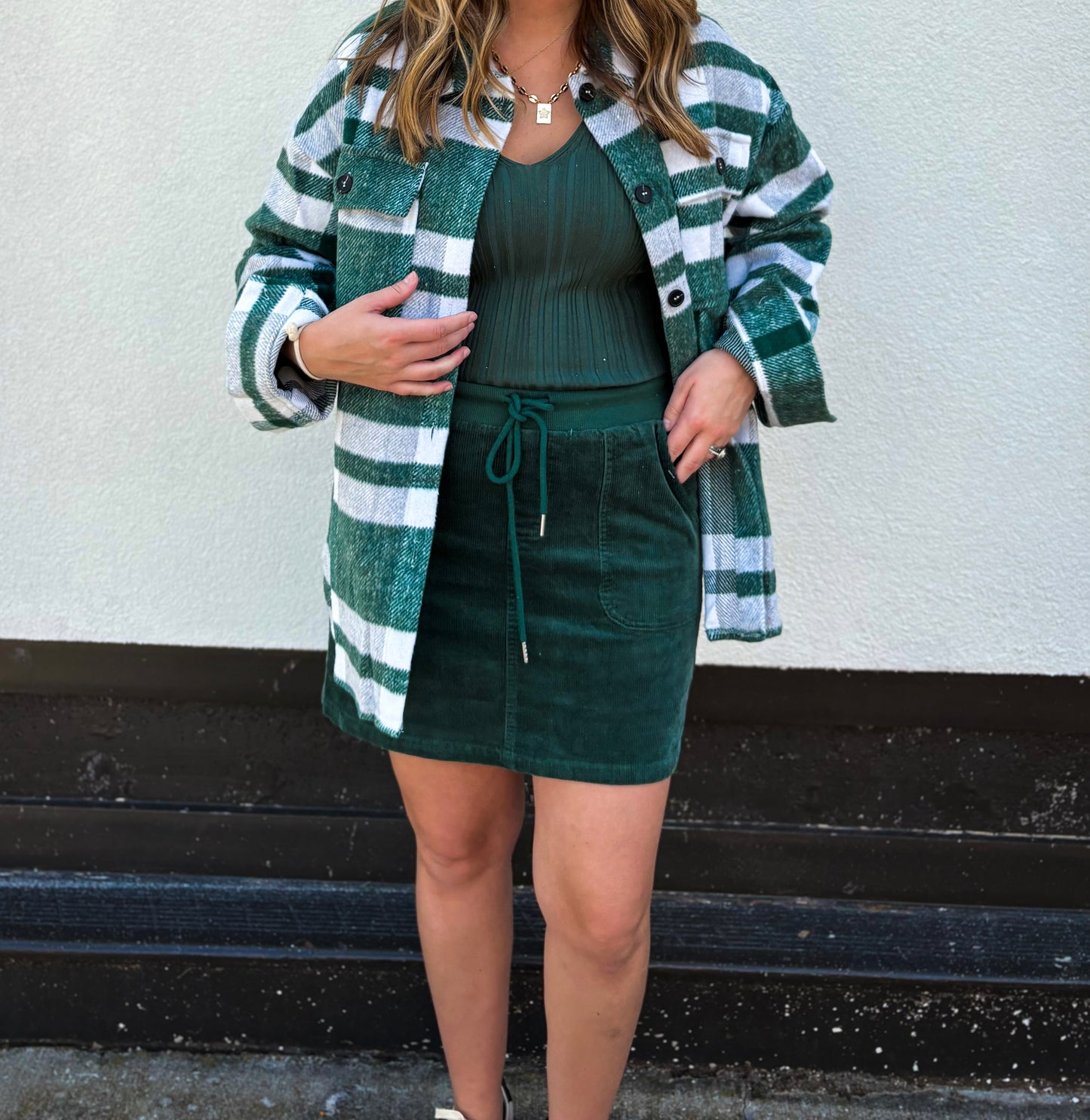 The Cord Mini Skirt