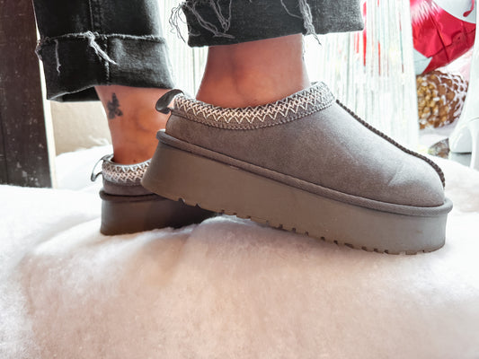 Ankle Slipper- Grey