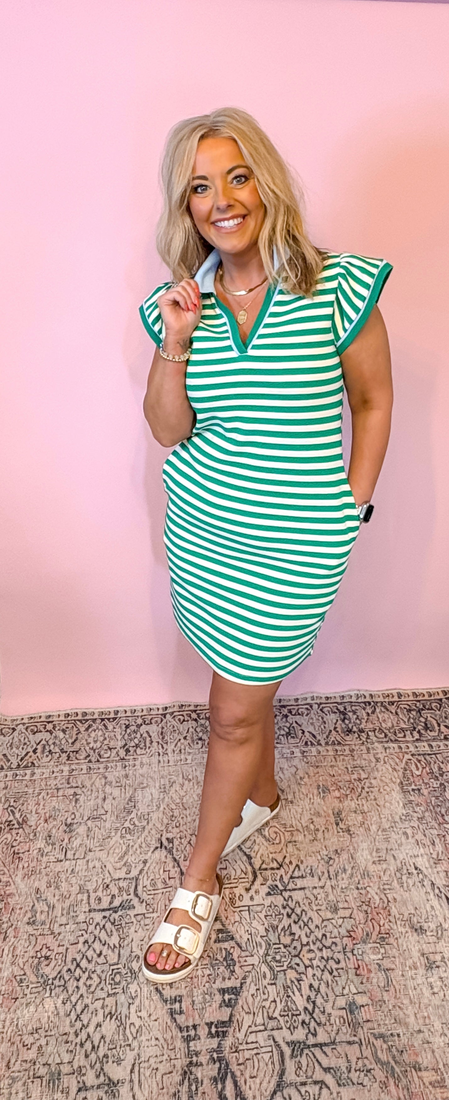 Krista Stripe Dress