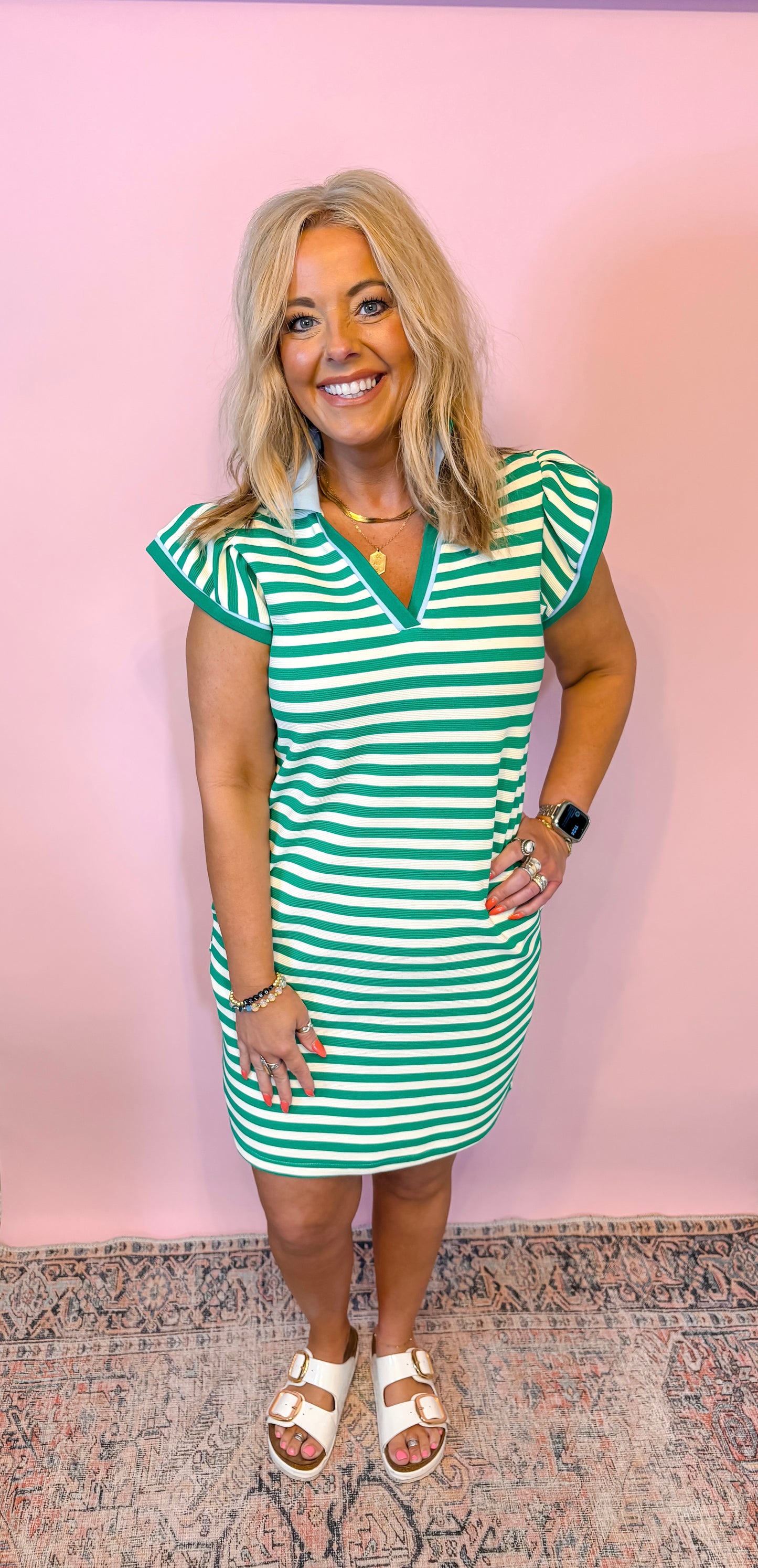 Krista Stripe Dress