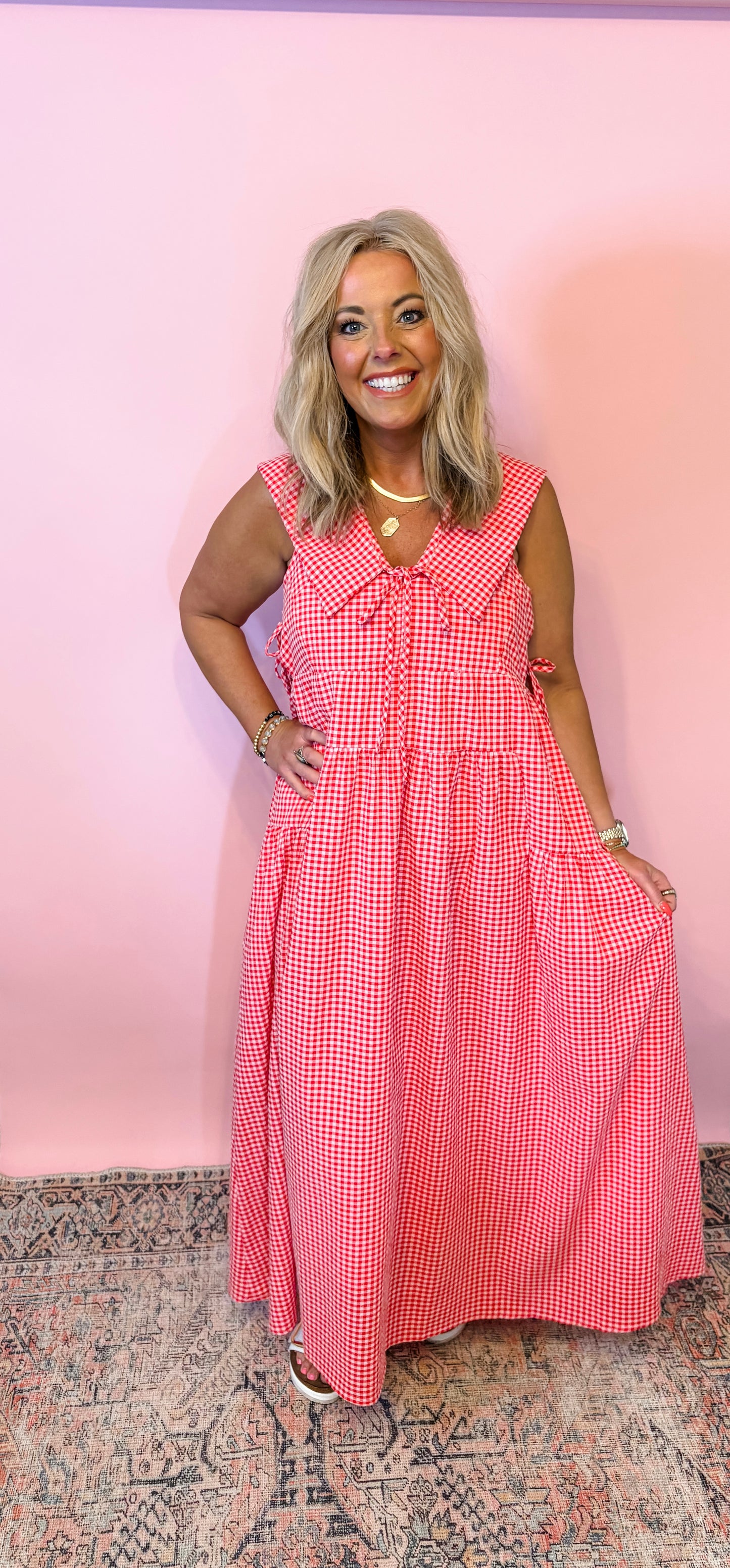 Marley Gingham Dress
