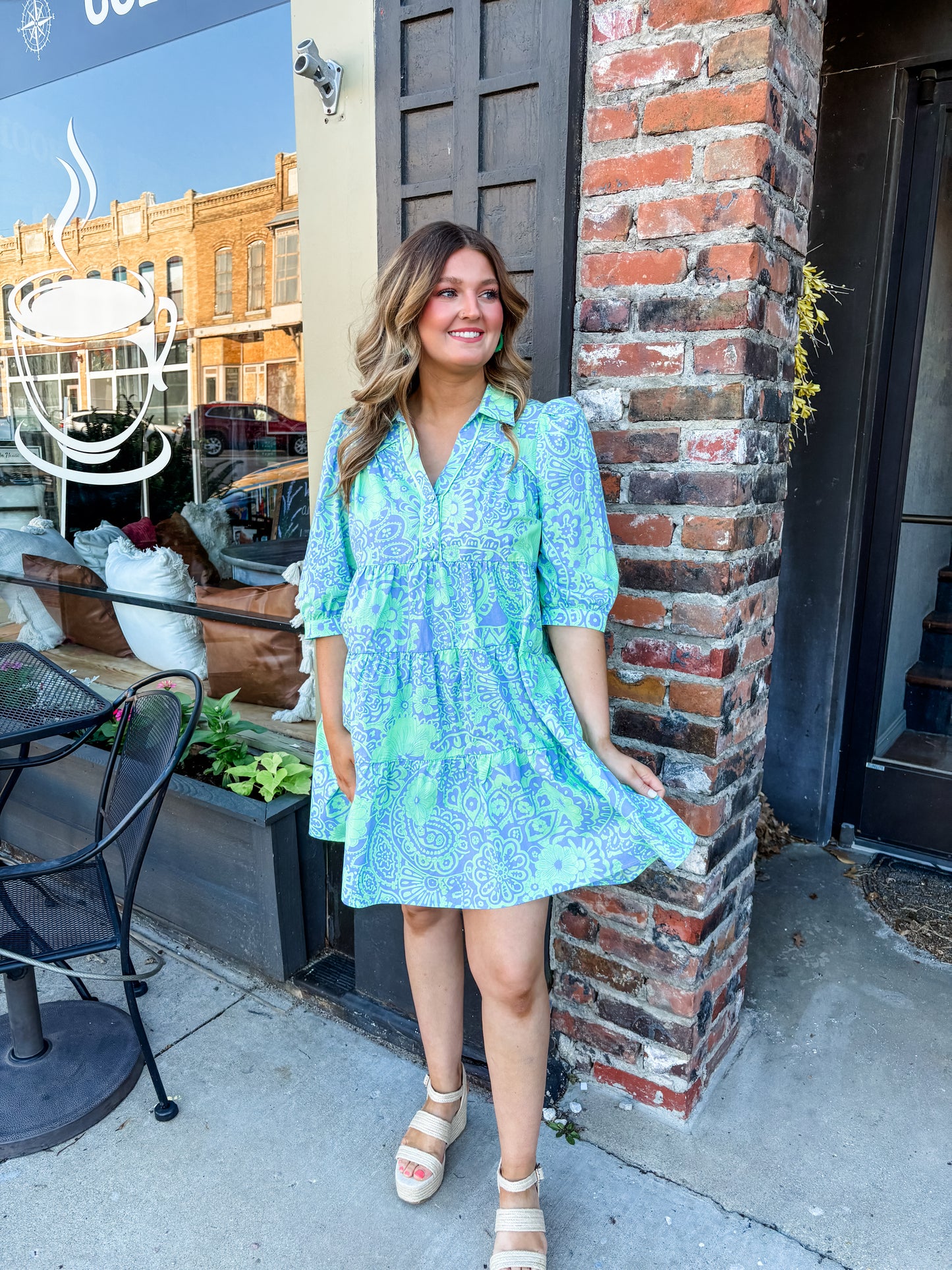 Lydia Floral Dress