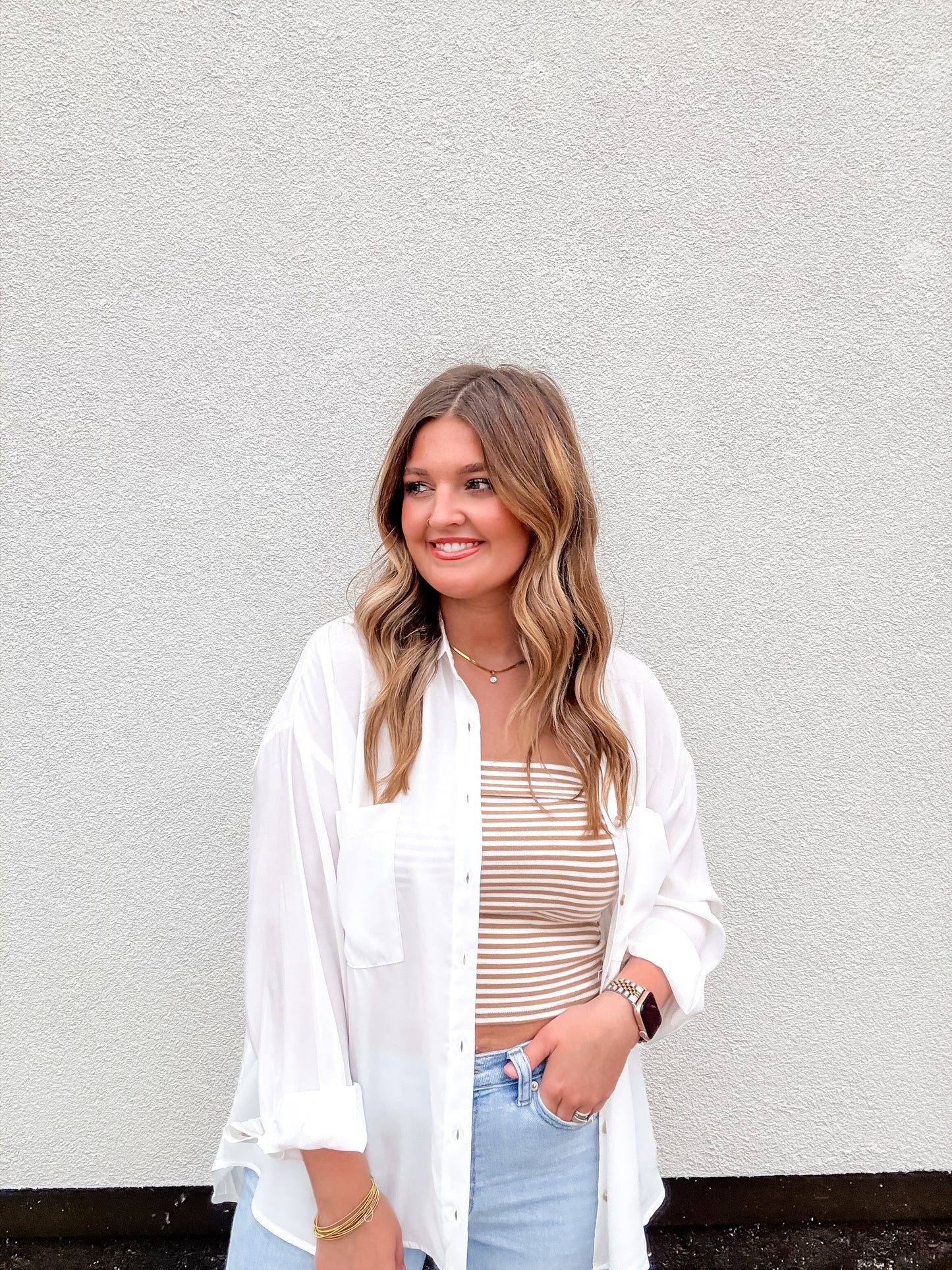 Day Dream Tube Top - Khaki