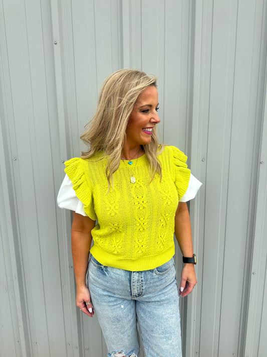 Chic Moment in Lime