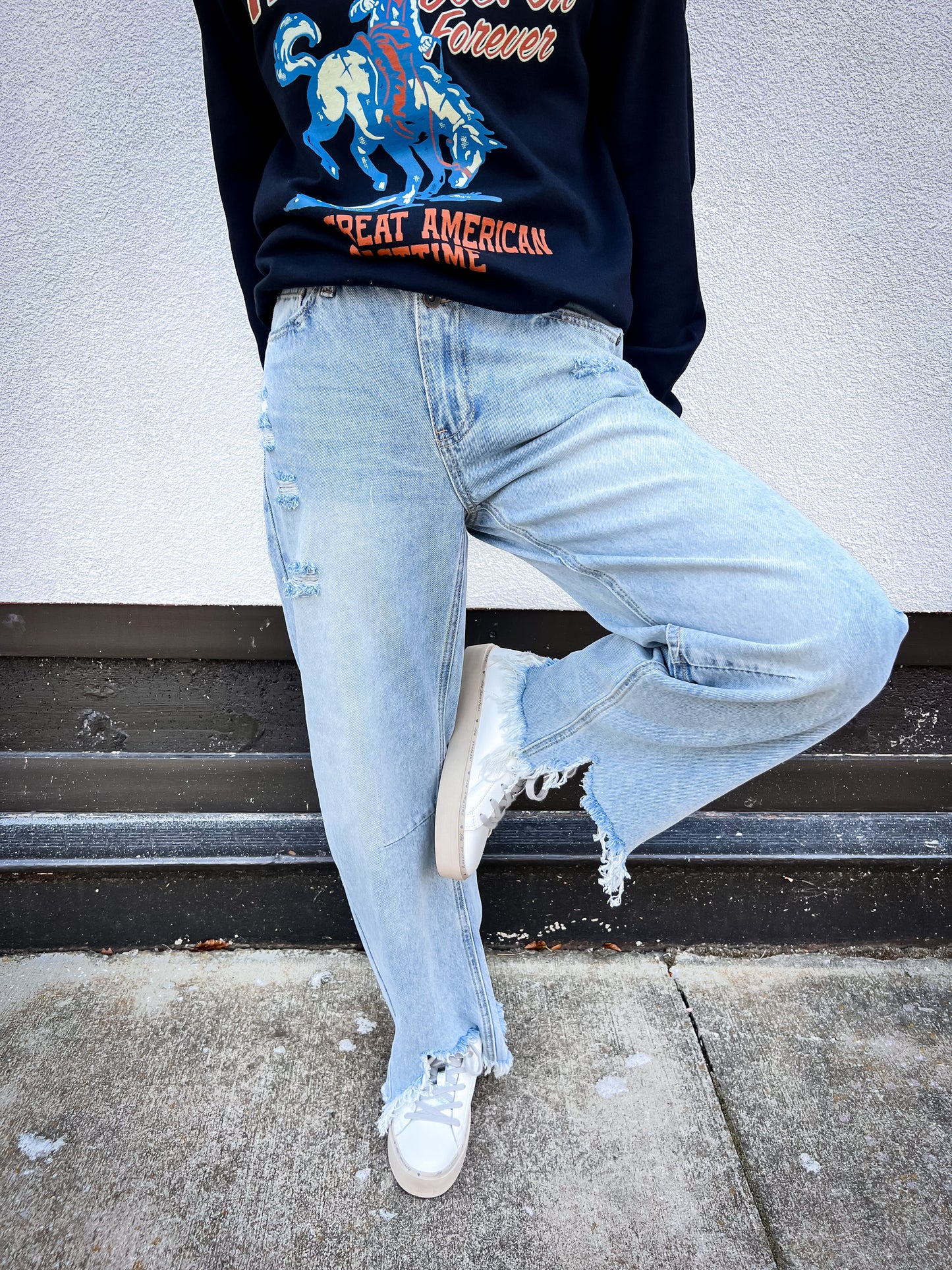 Feeling Special barrel Jeans