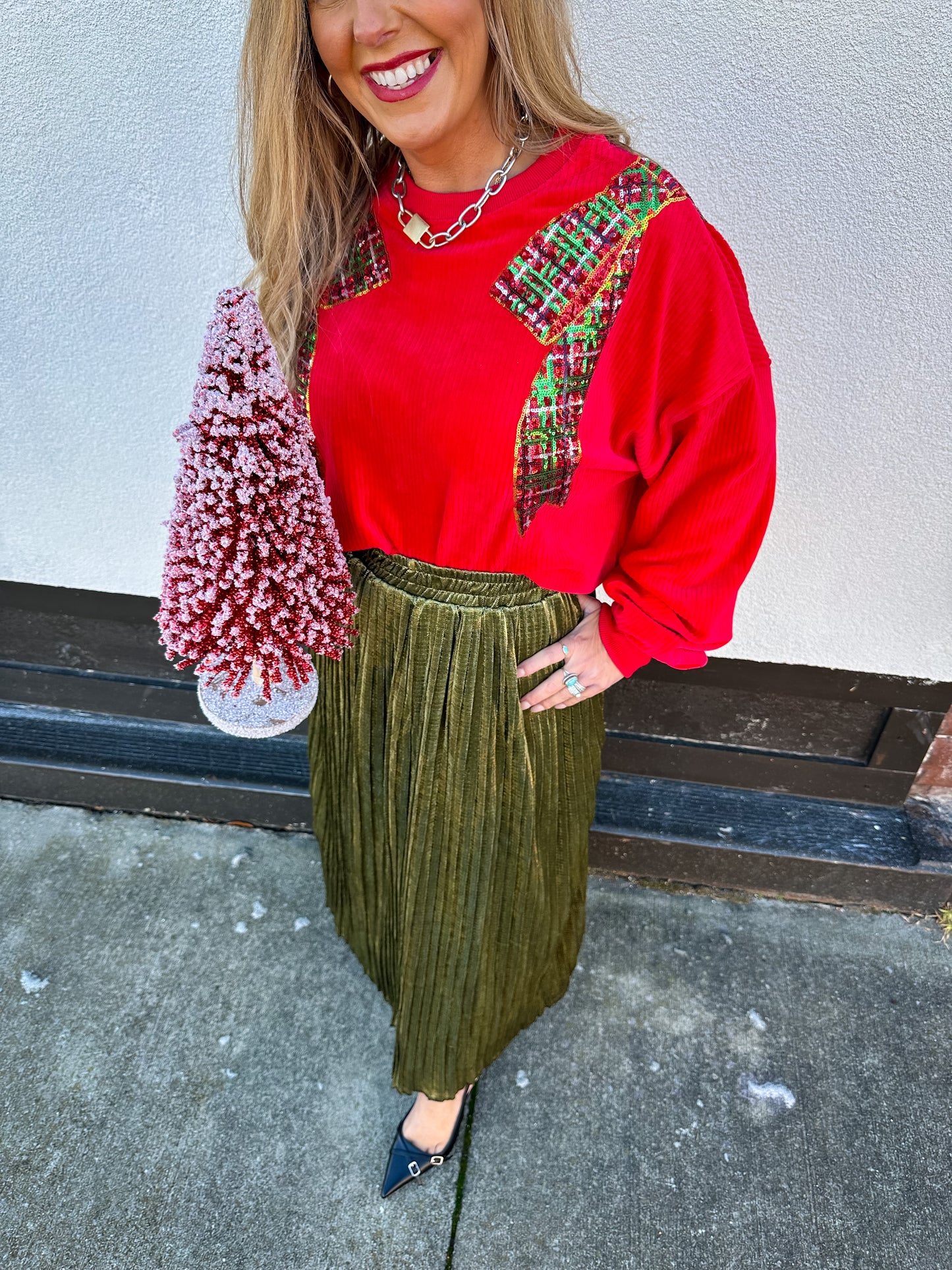 Miss Sparkle Gold Skirt