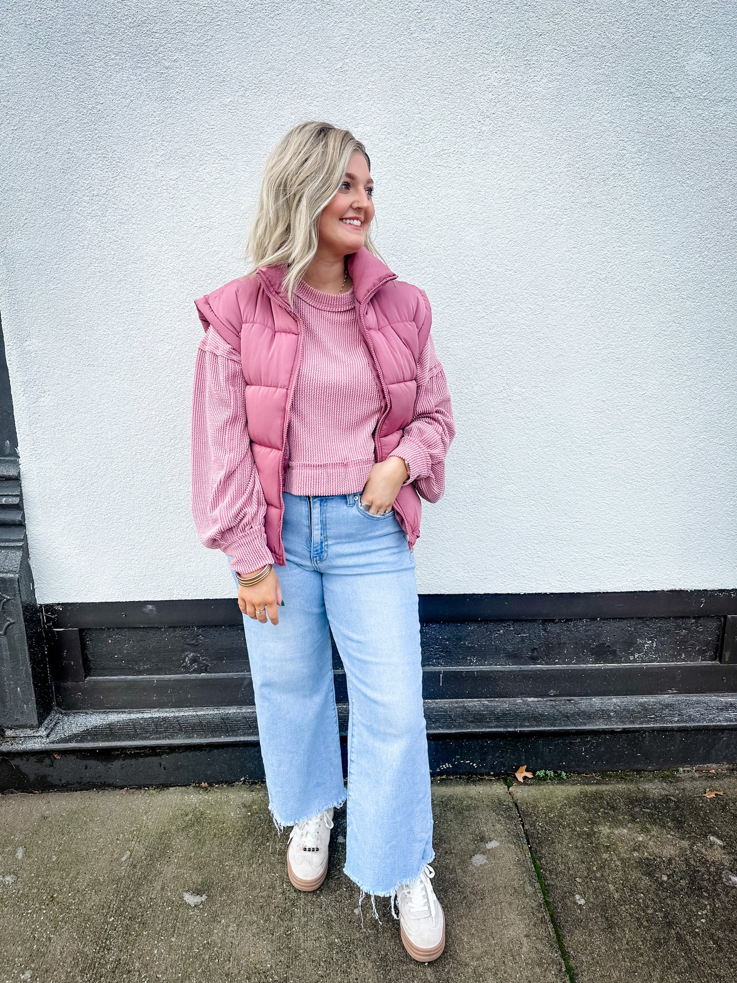 Feeling Cozy in Pink