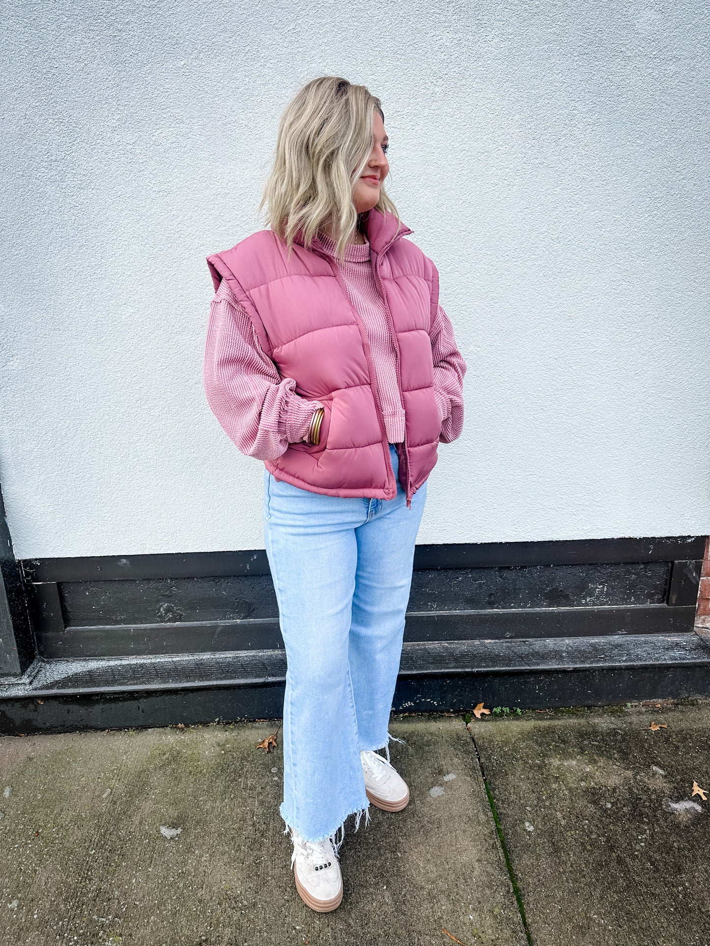 Feeling Cozy in Pink