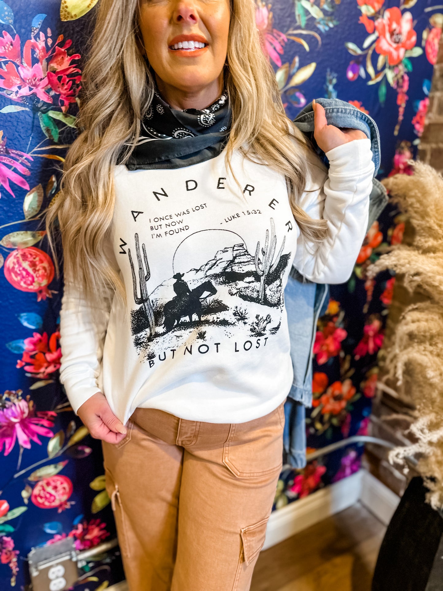 Wanderer But Not Lost Sweatshirt