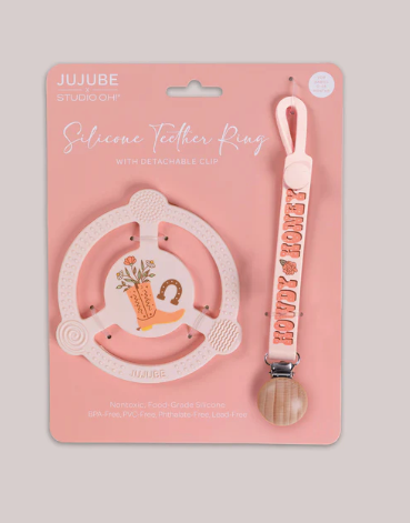 Bloomin' Boot Silicone Teether