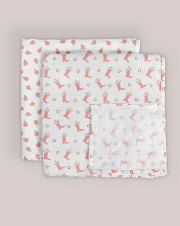 Bloomin' Boot Swaddle Set
