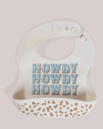 Silicone Howdy Partner Bib