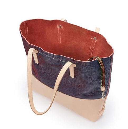 Slim Velvet Tote