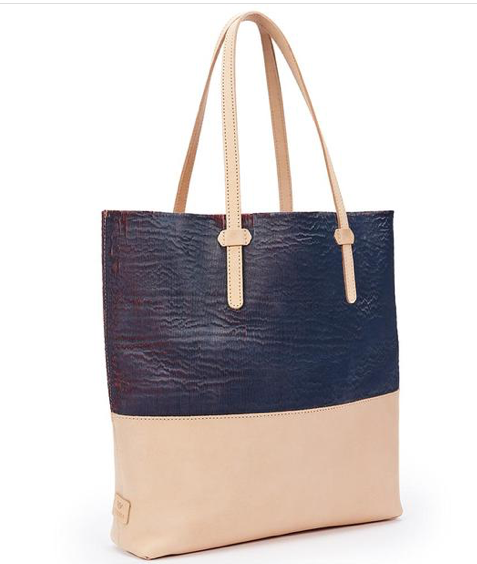 Slim Velvet Tote
