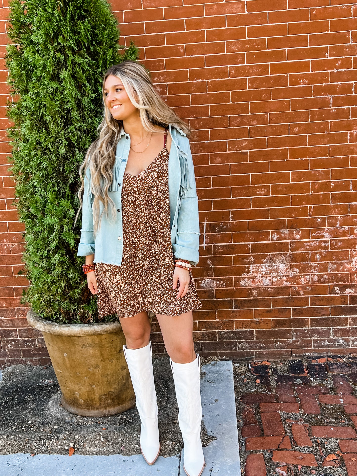 Walk It - White cowgirl boots