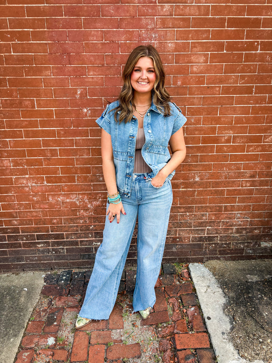 Layered in Denim