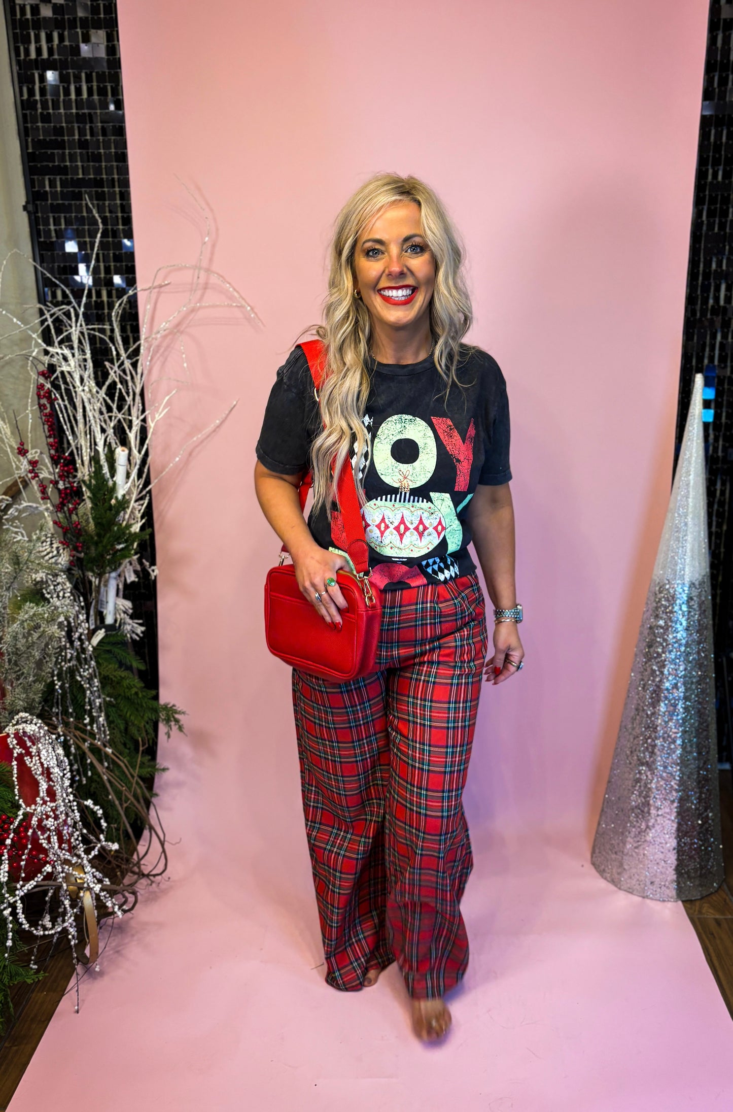 Merry in Plaid Pant