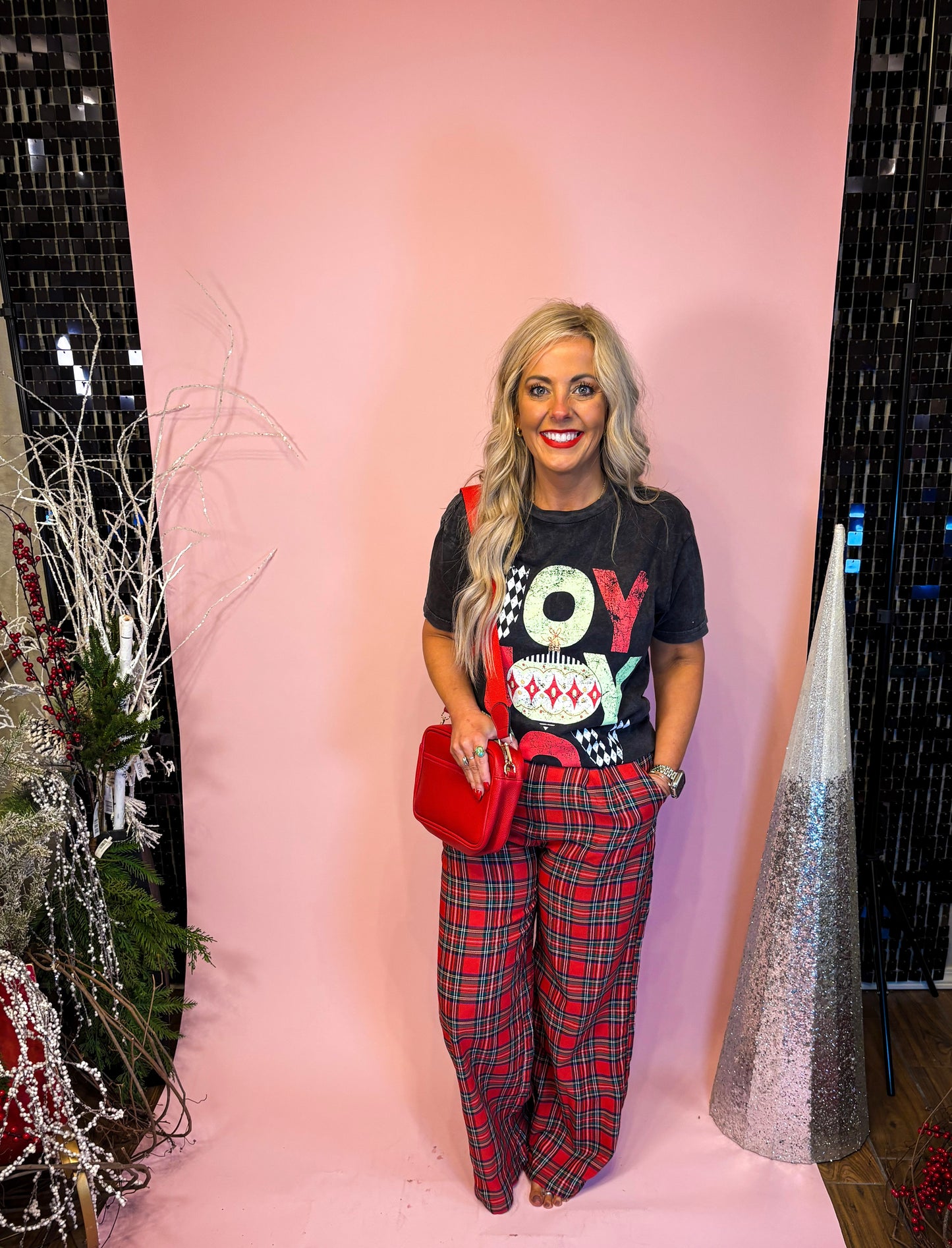 Merry in Plaid Pant