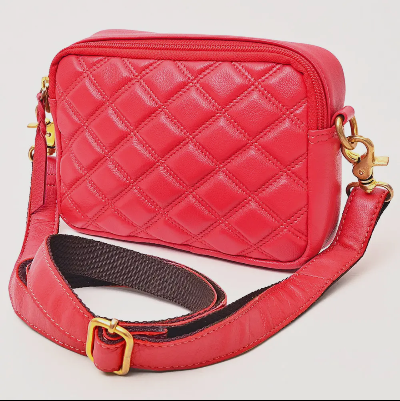 Nora Red Crossbody