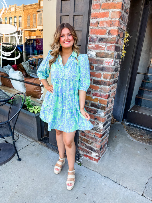 Lydia Floral Dress