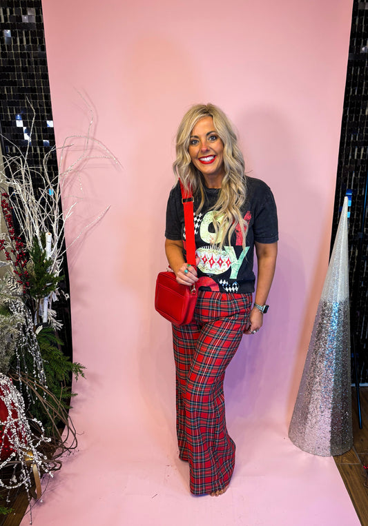Merry in Plaid Pant