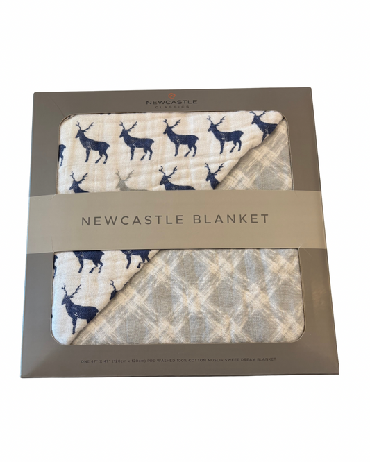 Deer and Glacier Blanket