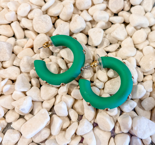 Be Bright - Green Earring