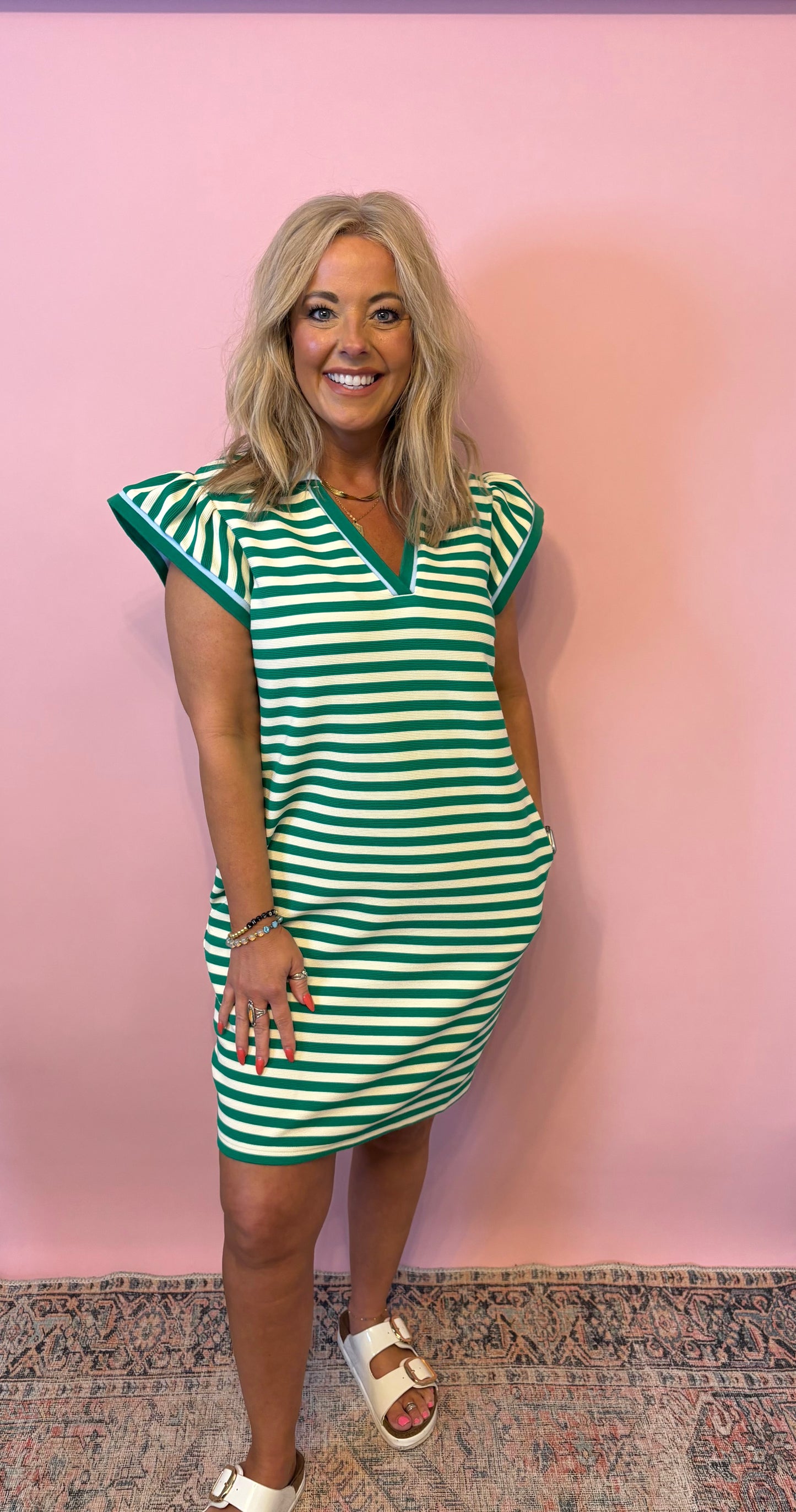 Krista Stripe Dress