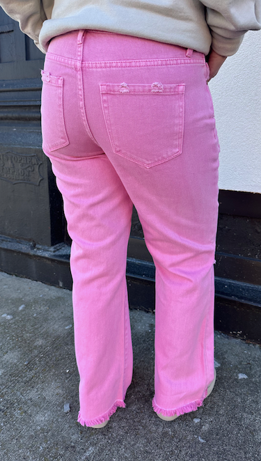 Pink Slim Straight