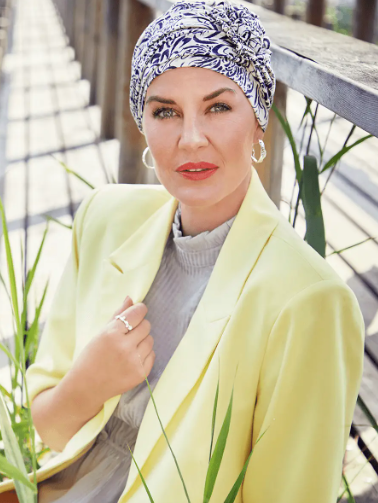Lotus Turban Printed