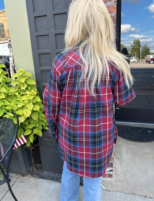 Red Katie Flannel