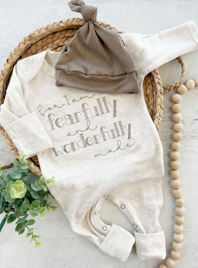 Fearfully & Wonderfully Made Romper