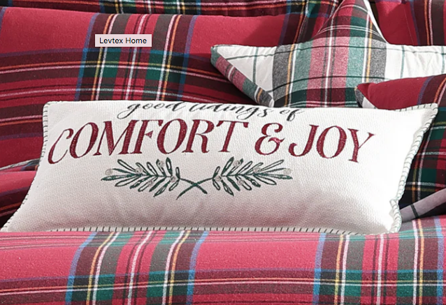 Comfort & Joy Pillow