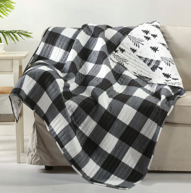 Northern Star Quilted Throw