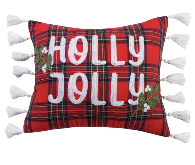 Holly Jolly Pillow