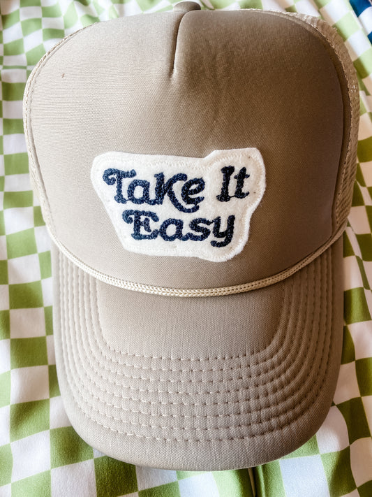 Take It Easy Trucker - Khaki