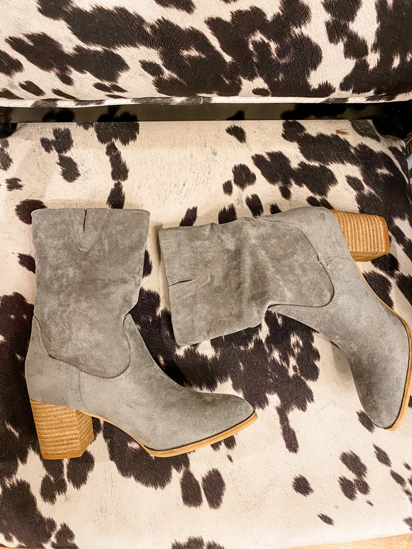 Wicked Grey Boots